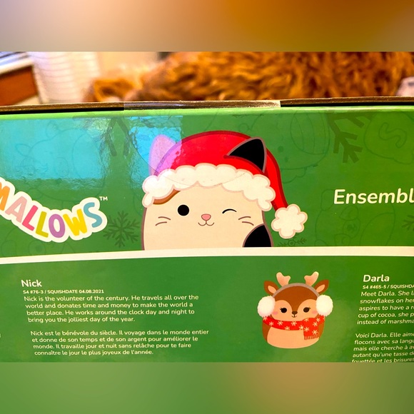 NEW 2022 Squishmallows Winter Collection,
6-pack 4” Ornaments - Picture 9 of 10